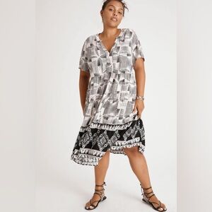 Anthropologie Maeve Harper Tunic Dress 2XL